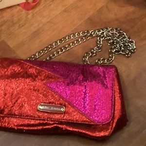 Betsey Johnson lightning strike purse